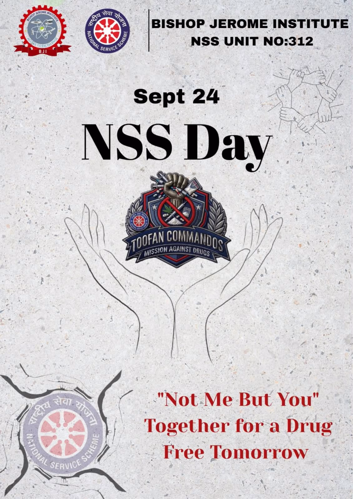 Empowering Youth for a Brighter Future: Bishop Jerome Institute Celebrates NSS Day